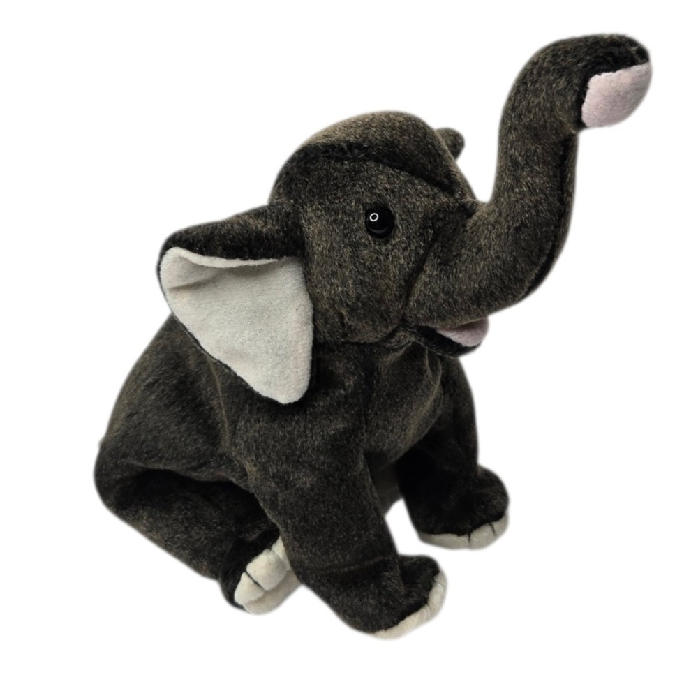 Ty Beanie Baby Trumpet Elephant Plush 8" NWT Retired 2000 Zoo Animal Vintage‎